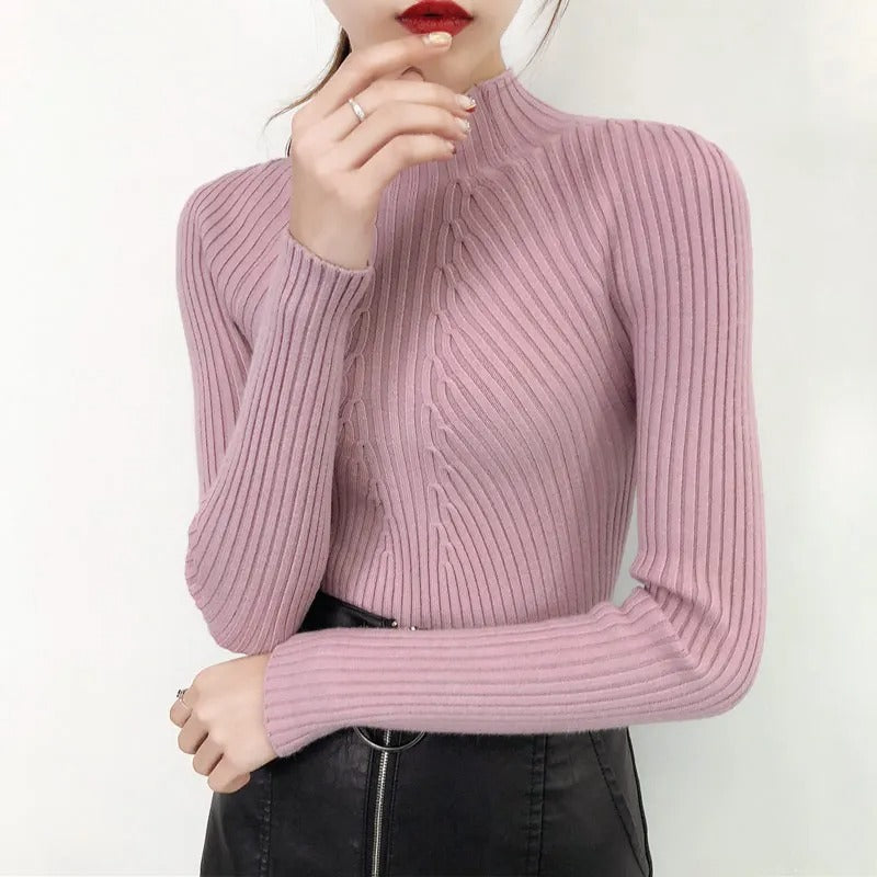 Joan- Maglia dolcevita da donna per tutti i giorni