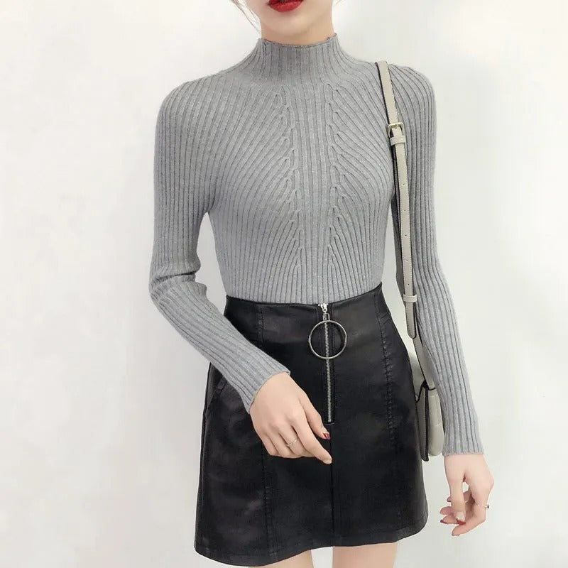 Joan- Maglia dolcevita da donna per tutti i giorni