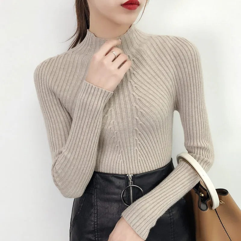 Joan- Maglia dolcevita da donna per tutti i giorni