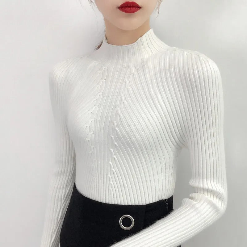 Joan- Maglia dolcevita da donna per tutti i giorni