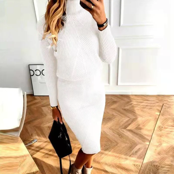 Christa | Abito in maglia con maglione accogliente