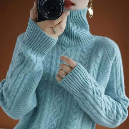 Lisen | Maglia calda da donna | Dolcevita