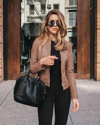 Sam - Giacca elegante con zip da donna