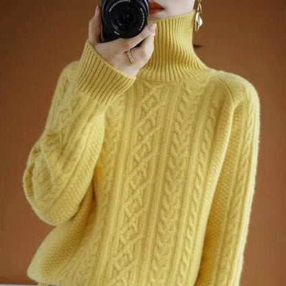 Lisen | Maglia calda da donna | Dolcevita