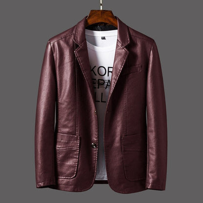 Carsten - Giacca in pelle da uomo