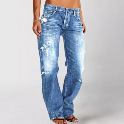 Jeans in denim dalla vestibilità ampia - Crystie