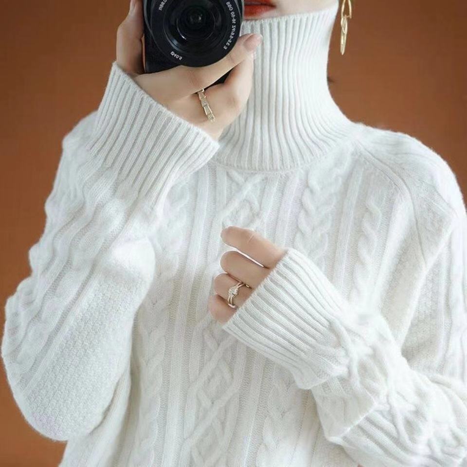 Lisen | Maglia calda da donna | Dolcevita