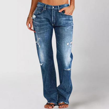 Jeans in denim dalla vestibilità ampia - Crystie