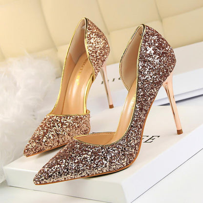 Scarpe di lusso da donna Scarpe sexy da donna con tacco alto
