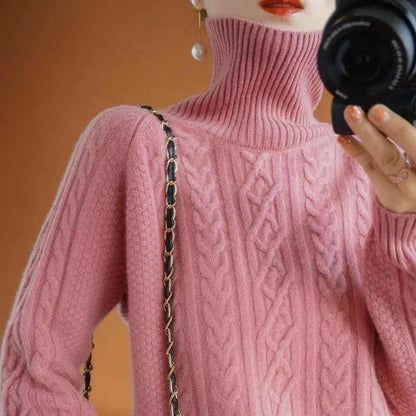 Lisen | Maglia calda da donna | Dolcevita
