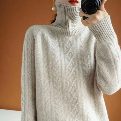 Lisen | Maglia calda da donna | Dolcevita