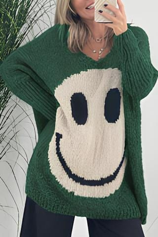 Maglia Smiley da donna