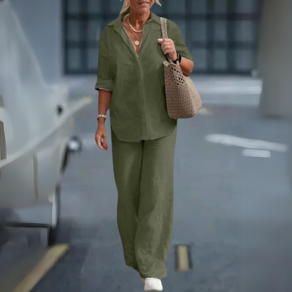 Anna - Set di lusso a due pezzi in cotone