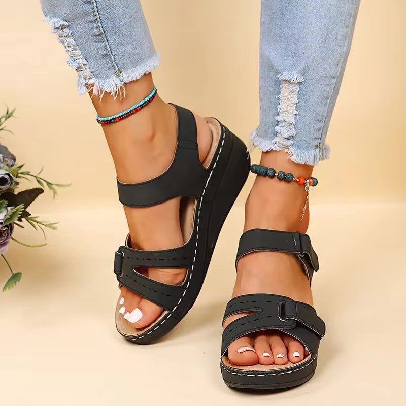 Bela - Sandali eleganti con zeppa