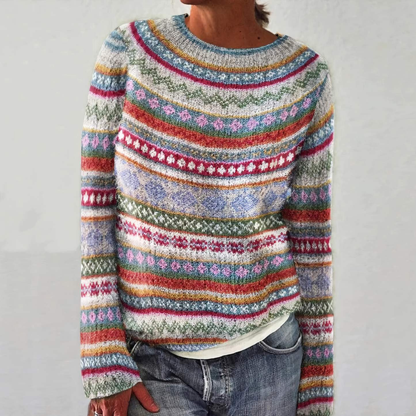 Maglia con motivi geometrici - Candace
