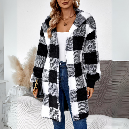 Carina - Elegante giacca con cappuccio