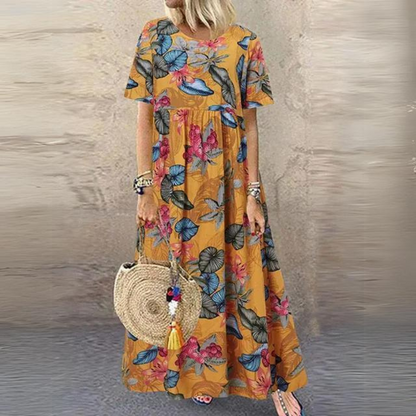 Margrit - Abito elegante con scollo rotondo