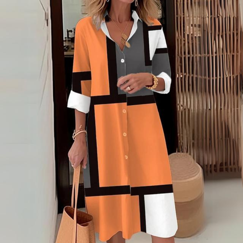 Sabrina - Abito elegante e colorato