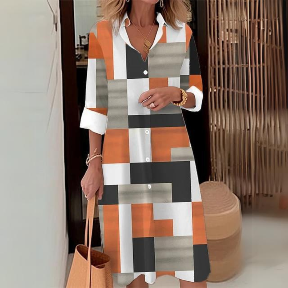 Sabrina - Abito elegante e colorato
