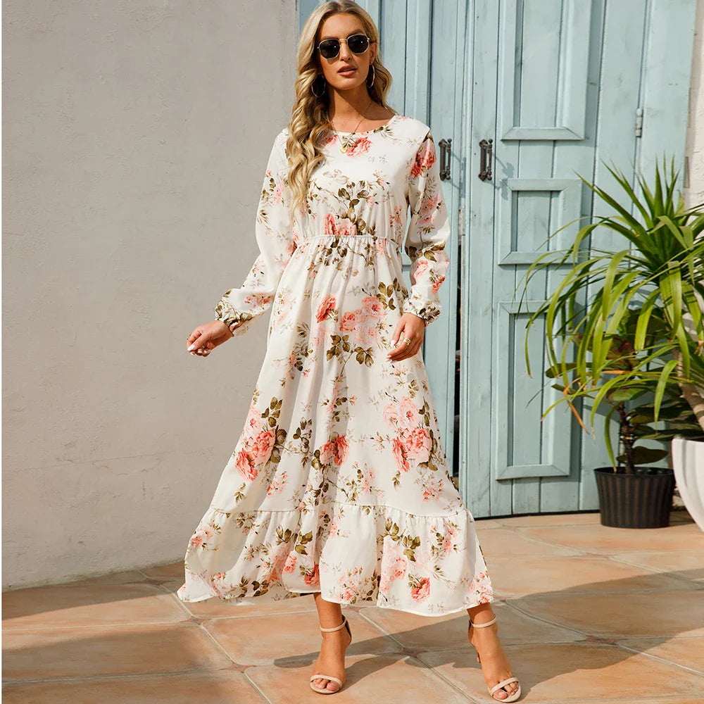 Daria - Abito elegante in chiffon