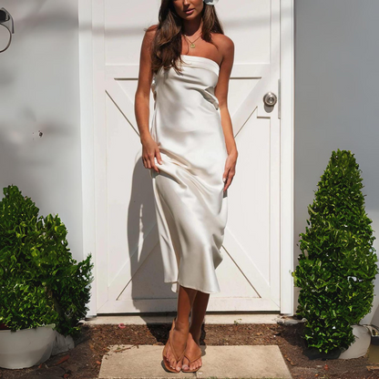 Eliza - Abito elegante in raso