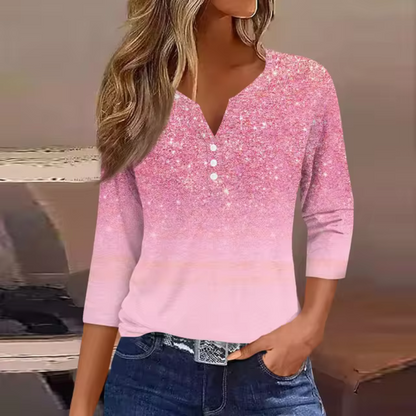 Elvira - Top oversize Mouwen Basic Streetwear