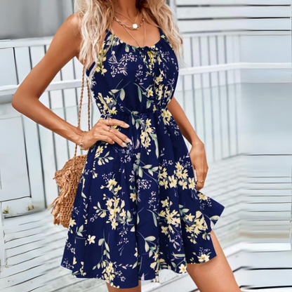 Fleur - Vestito casual con aletta morbida