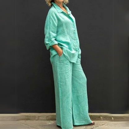 Faith - Set di pantaloni e top in cotone