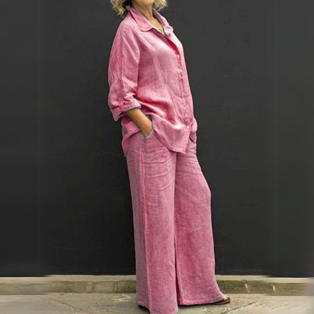 Faith - Set di pantaloni e top in cotone