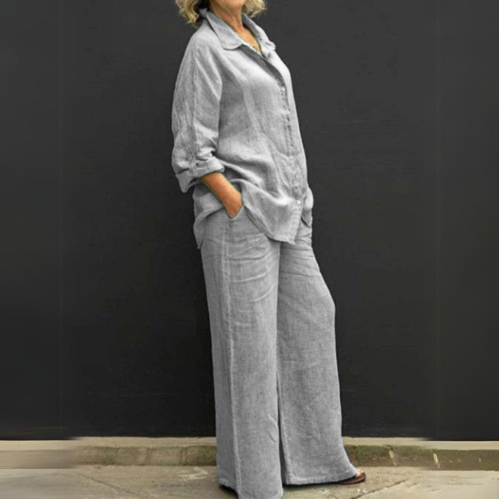 Faith - Set di pantaloni e top in cotone