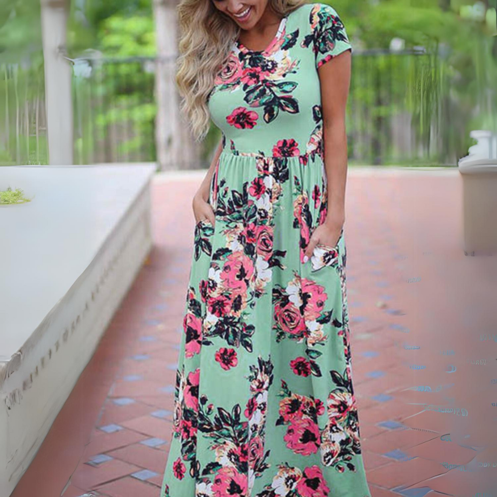 Jenna - Vestito floreale elegante