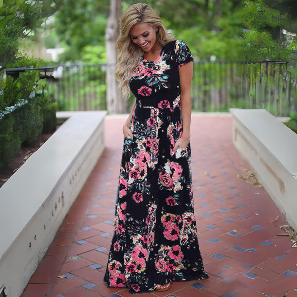 Jenna - Vestito floreale elegante