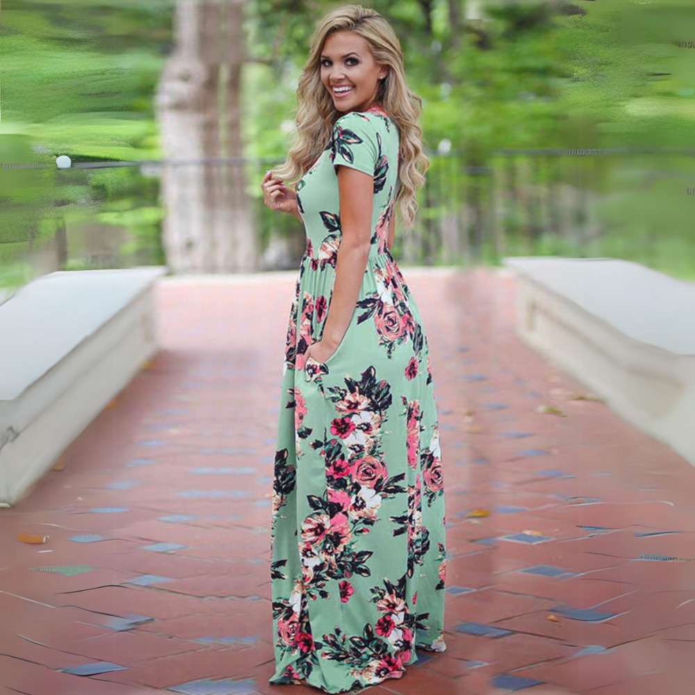 Jenna - Vestito floreale elegante