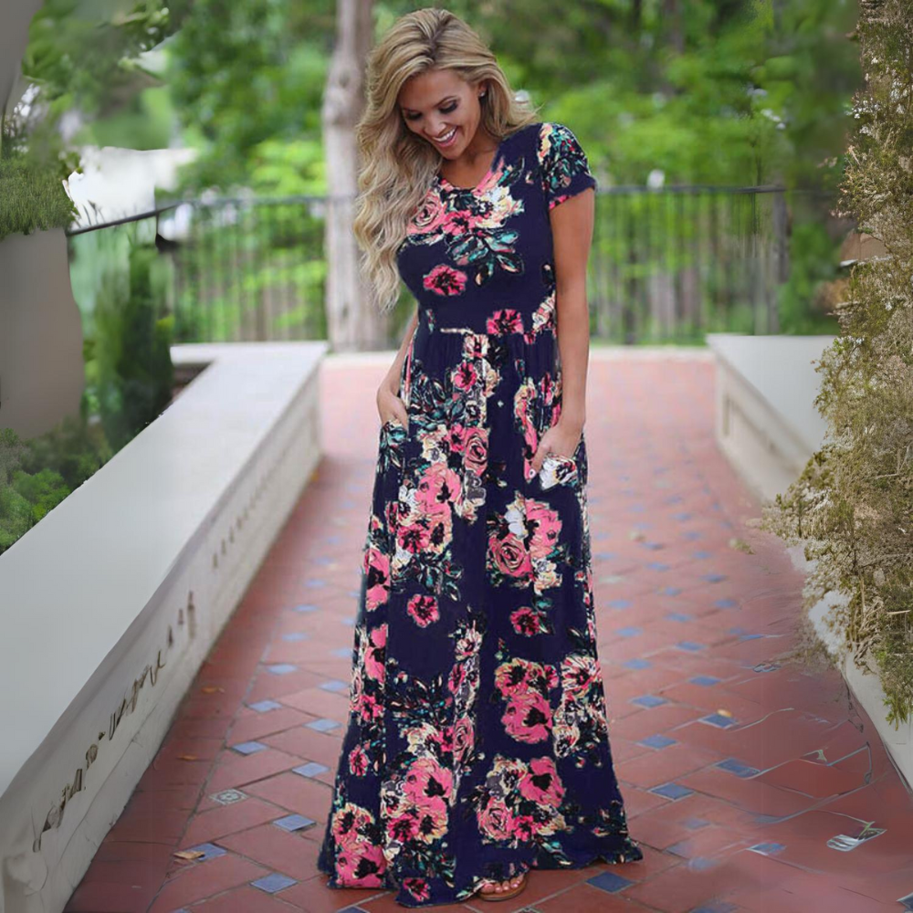 Jenna - Vestito floreale elegante