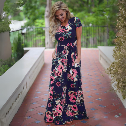 Jenna - Vestito floreale elegante
