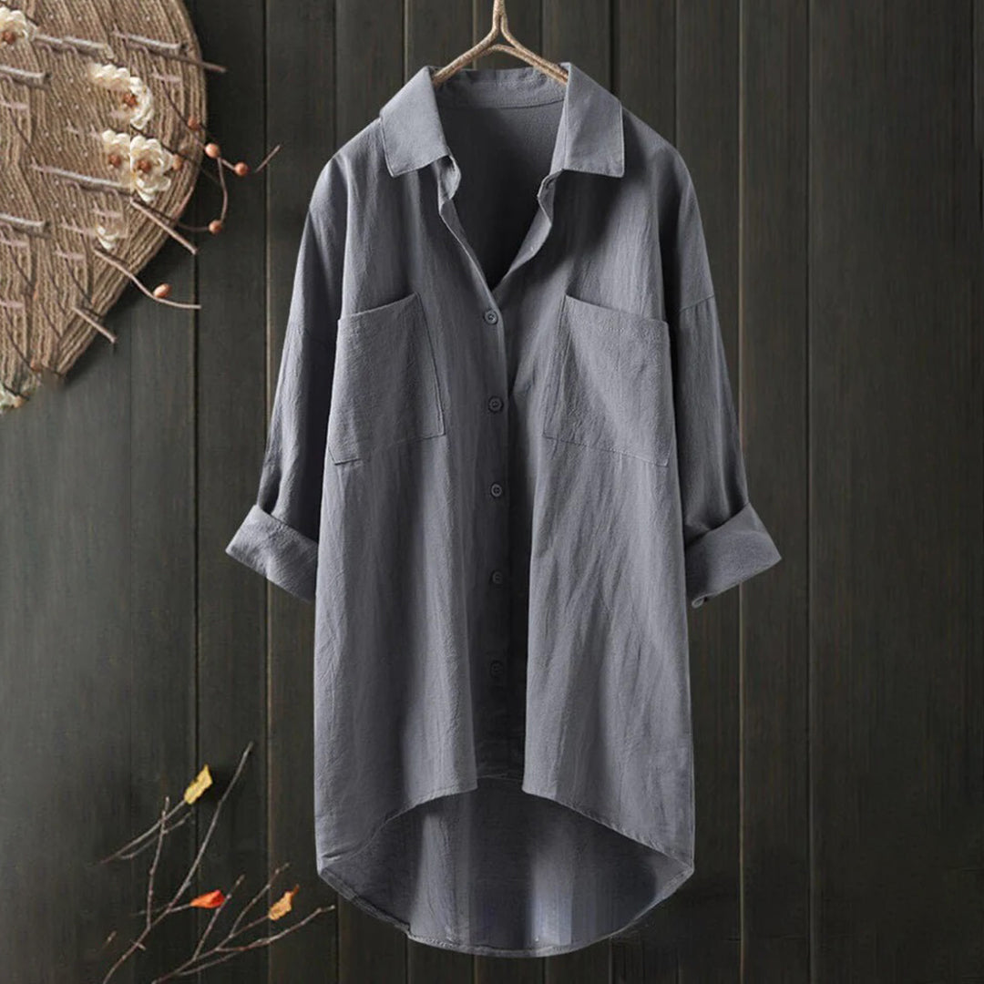 Camicia da donna con abbottonatura