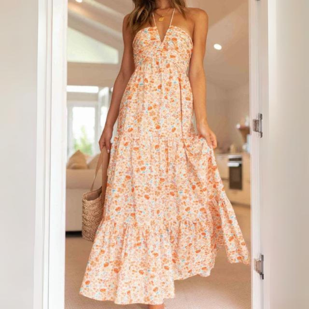 Lia - Abito elegante in chiffon