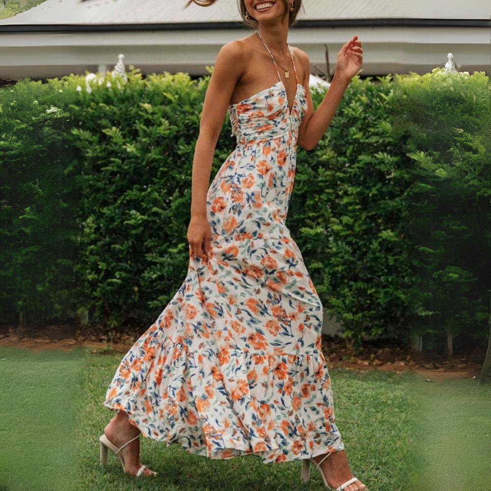 Lia - Abito elegante in chiffon