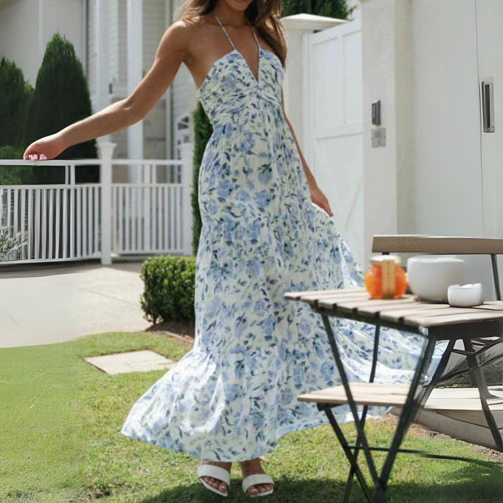 Lia - Abito elegante in chiffon