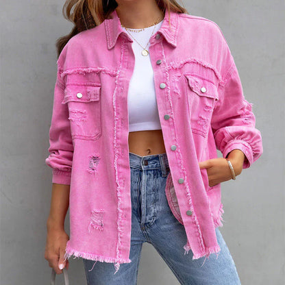 Liana - Giacca di jeans con dettagli