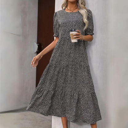Fate - Abito elegante con maniche a sbuffo