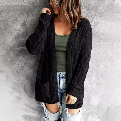 Louise - Maglia cardigan Winter Twists