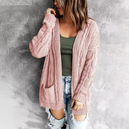 Louise - Maglia cardigan Winter Twists