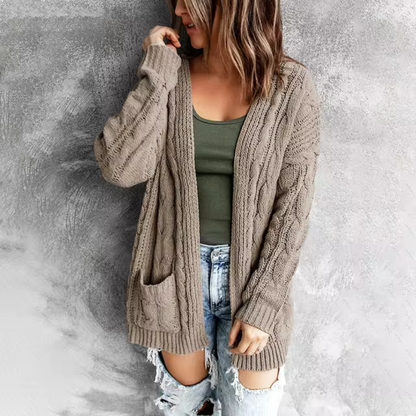 Louise - Maglia cardigan Winter Twists