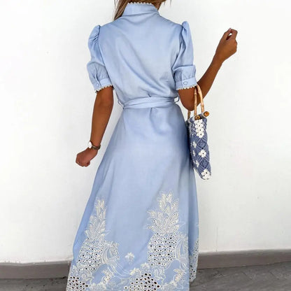 Milena - Abito ricamato chic