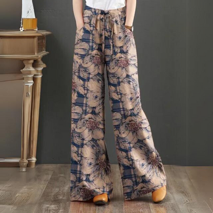 Laurence - Pantaloni di Boemia con elastico in vita