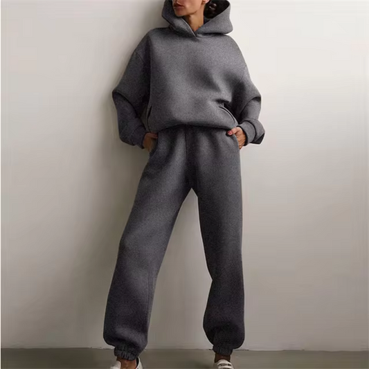 Noemi - Set di pantaloni lunghi con maglione caldo