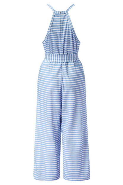 Olivia - Tuta a righe in cotone