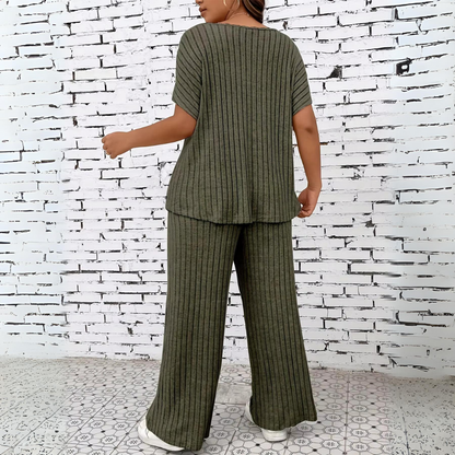 Paulina - Comoda camicia lounge a due pezzi