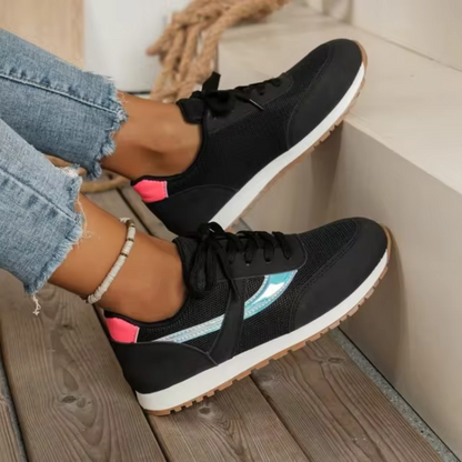 Perdita - Scarpe da ginnastica casual con tacco